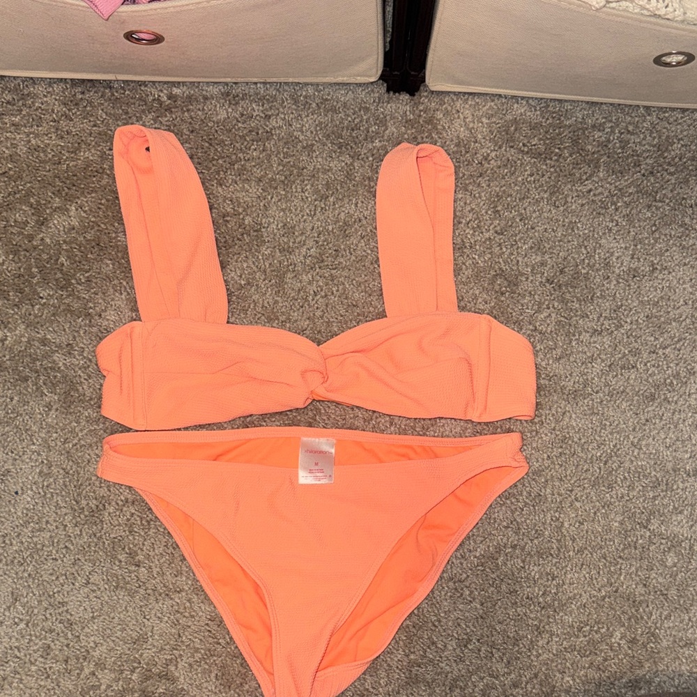 Xhilaration Orange Bikini Set